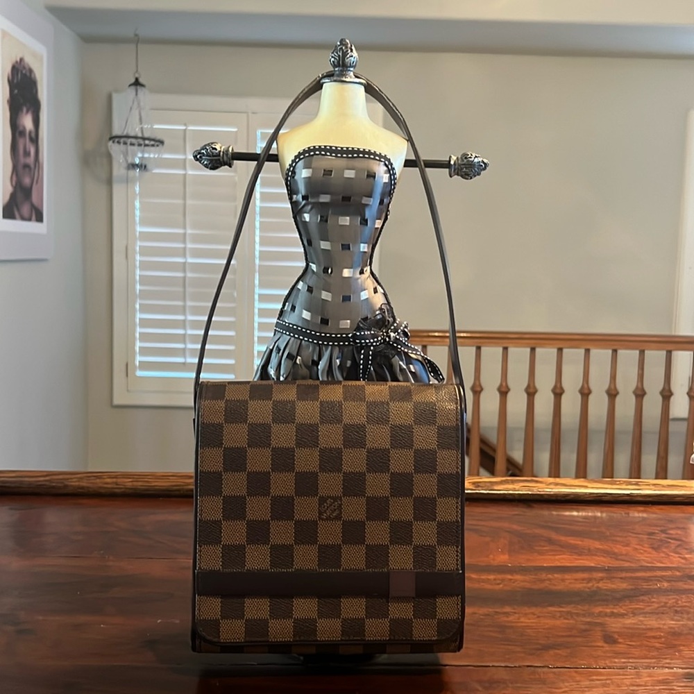 LOUIS VUITTON Tribeca Mini Damier Ebene Shoulderbag - Picture 1 of 16